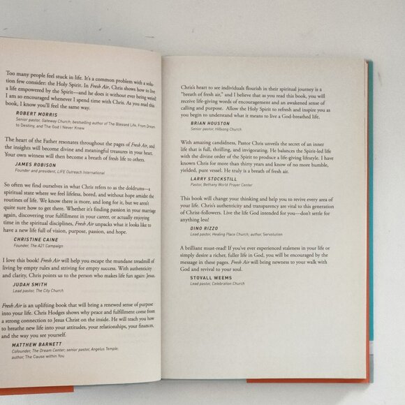 Fresh Air: Trading Stale Spiritual Obligation for a Relationship w/God by Hodges - Picture 3 of 8